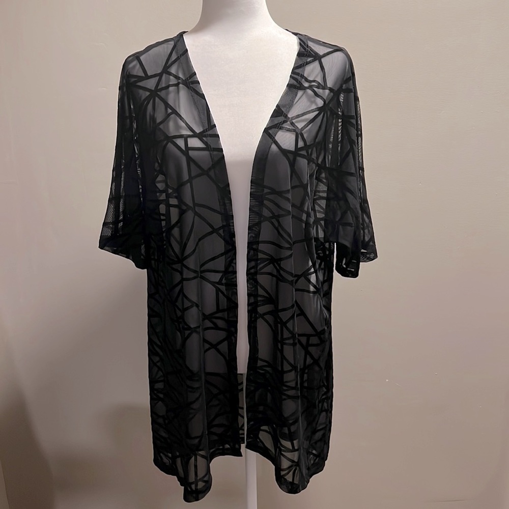 SHEIN sheer kimono🖤